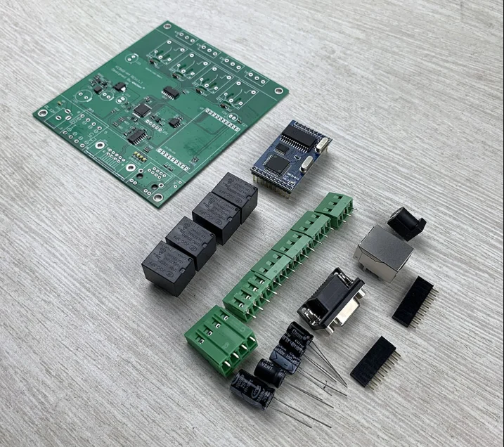 12v dc 4-Channel Relay Module DIY PCB Board Smart irrigation system for agriculture