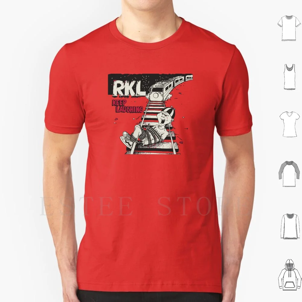 Rkl Keep Laughing T Shirt Print Cotton Hardcore Punk Rich Kids On Lsd Music Punkrock Hardcorepunk Vinyl Band