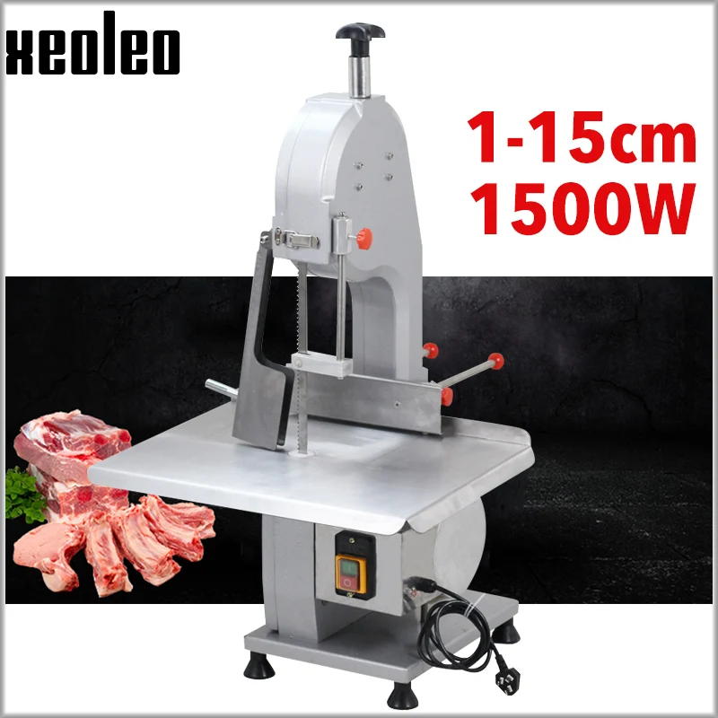 

XEOLEO Meat bone saws Bone cutter machine Electric bone saw Frozen meat cutter Commercial Desktop cutting Trotter/Ribs machine