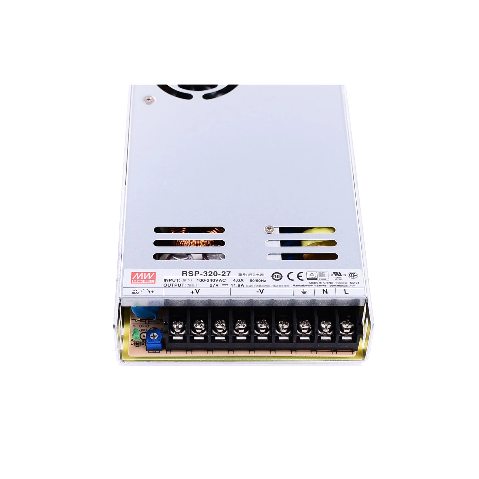 Mean Well RSP-320-27 meanwell 27VDC/11.9A/321W Single Output with PFC Function Power Supply online store