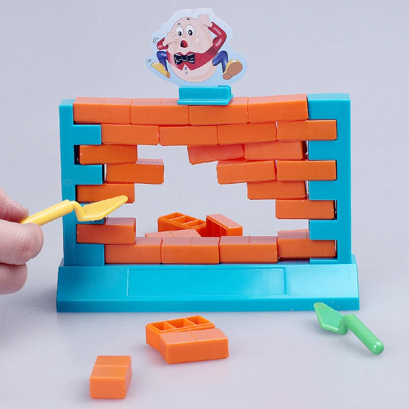 Stacking Blocks Game Creative Wall Game 3D Balancing Building Blocks For Parent-Child Family