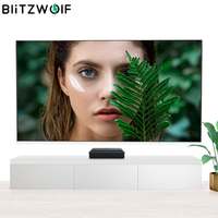 BlitzWolf BW-VS3 100 Inch Projector Screen 4K UHD Anti-Light Reflection Ultra-Narrow Frame Compatible UST Laser Projector Beamer