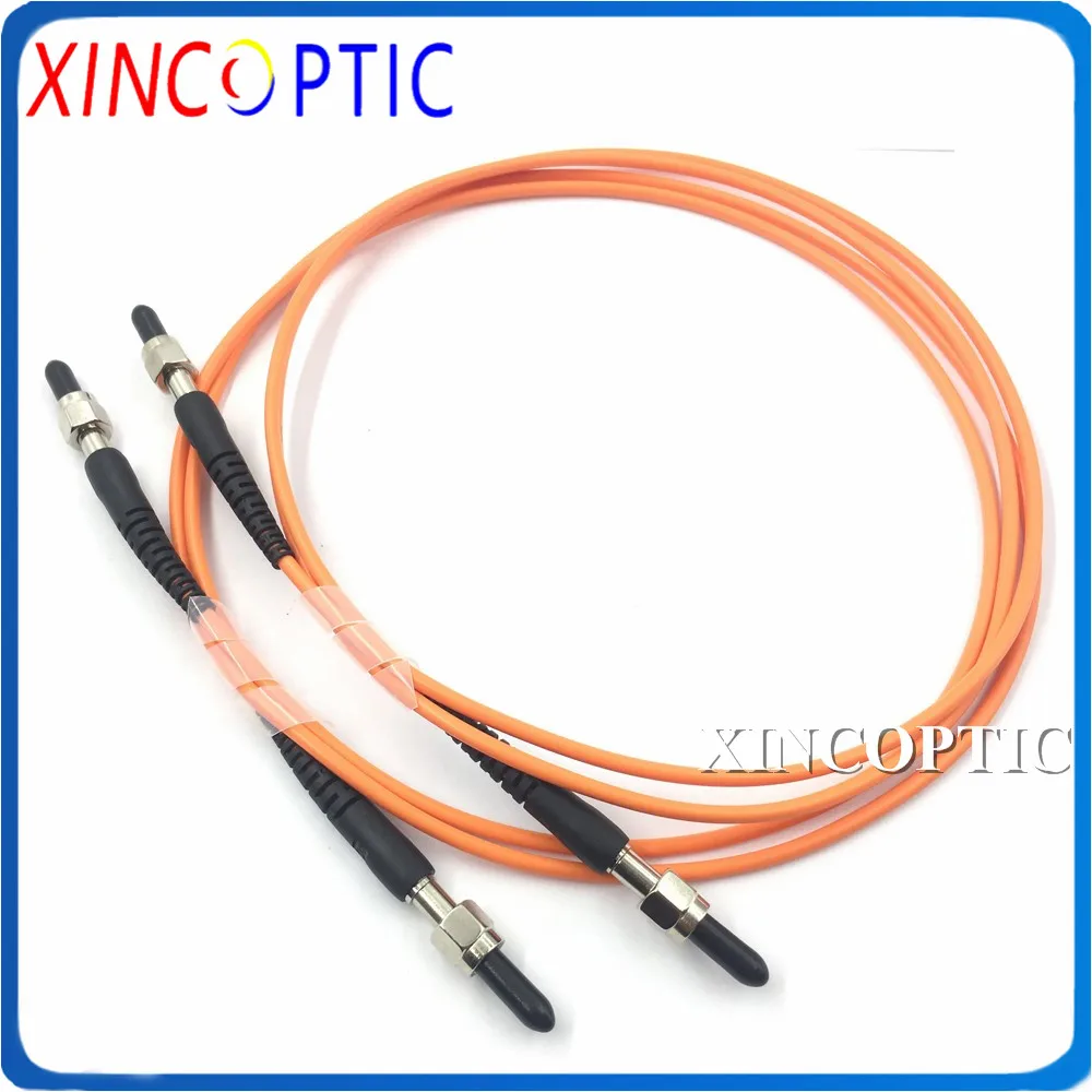 

5Pcs SMA-SMA 62/125 Multimode Simplex 1/2/3/5/M,PVC Jacket,3.0 mm SMA905 OM1 Metal Ferrule Fiber Optical Patch Cord Connector