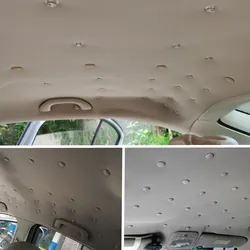 2021 10pcs Car Interior Ceiling Fixing Roof Repair For Volkswagen Golf 5 6 7 PASSAT B5 B6 B7 Polo T5 Bora T-ROC Jetta MK5 MK6