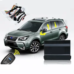 Car Automatically Window Closer Open Mirror Folder Folding Spread For Subaru Forester 2008-2025 SK SJ RHD one-button glass Smart