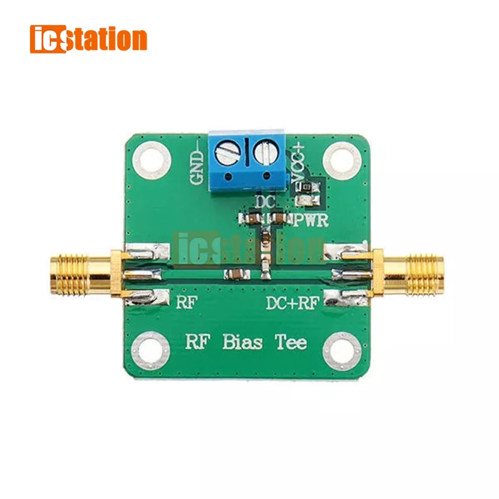 RF Bias Tee Wideband DC Blocker 10-6000MHz 6GHz for HAM Radio RTL SDR LNA Low Noise Amplifier