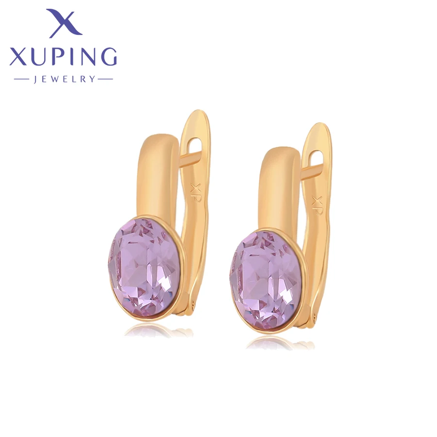 Xuping Jewelry New Arrival Fashion Crystals Earrings for Women Girl Party Gift 810681702