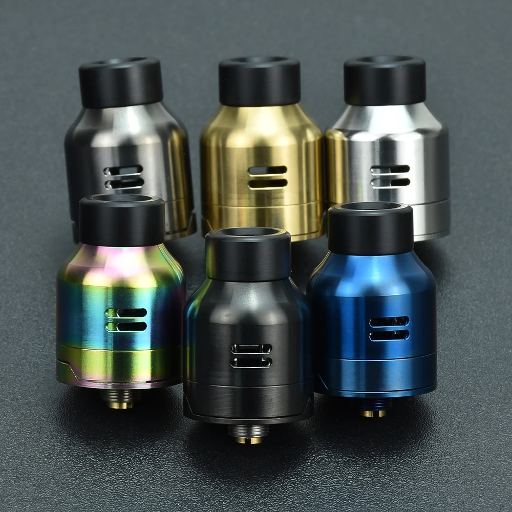 Drop solo RDA-tanque V1.5 de 22mm con BF Squonk Pin 316 SS, atomizador de cigarrillo electrónico reconstruible DL RDL vs Apocalypse GEN 2 RDA