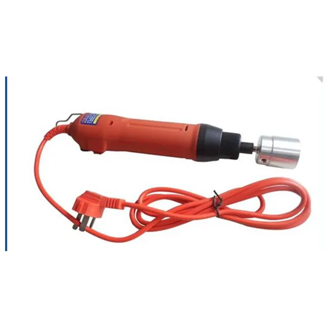 Hand Held Electric capping machine, plastic bottle screw sealer for different lid size 5-50mm