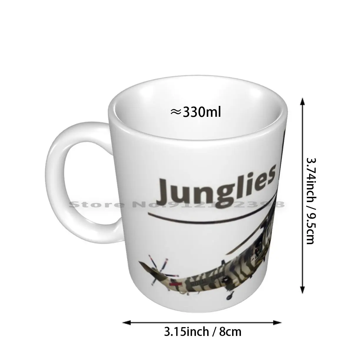 Royal Navy Sea King Helicopter 845 846 848 Ceramic Mugs Coffee Cups Milk Tea Mug Bagsyrose Sea King Seaking Helicopter