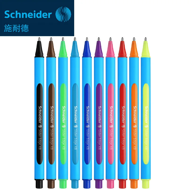 

Germany Schneider Drawing Pen Ballpoint Pen Neutral Oily Gel Pen Design Sketch Pens Edge-XB 0.8mm XB Nib Writing Painting Smooth