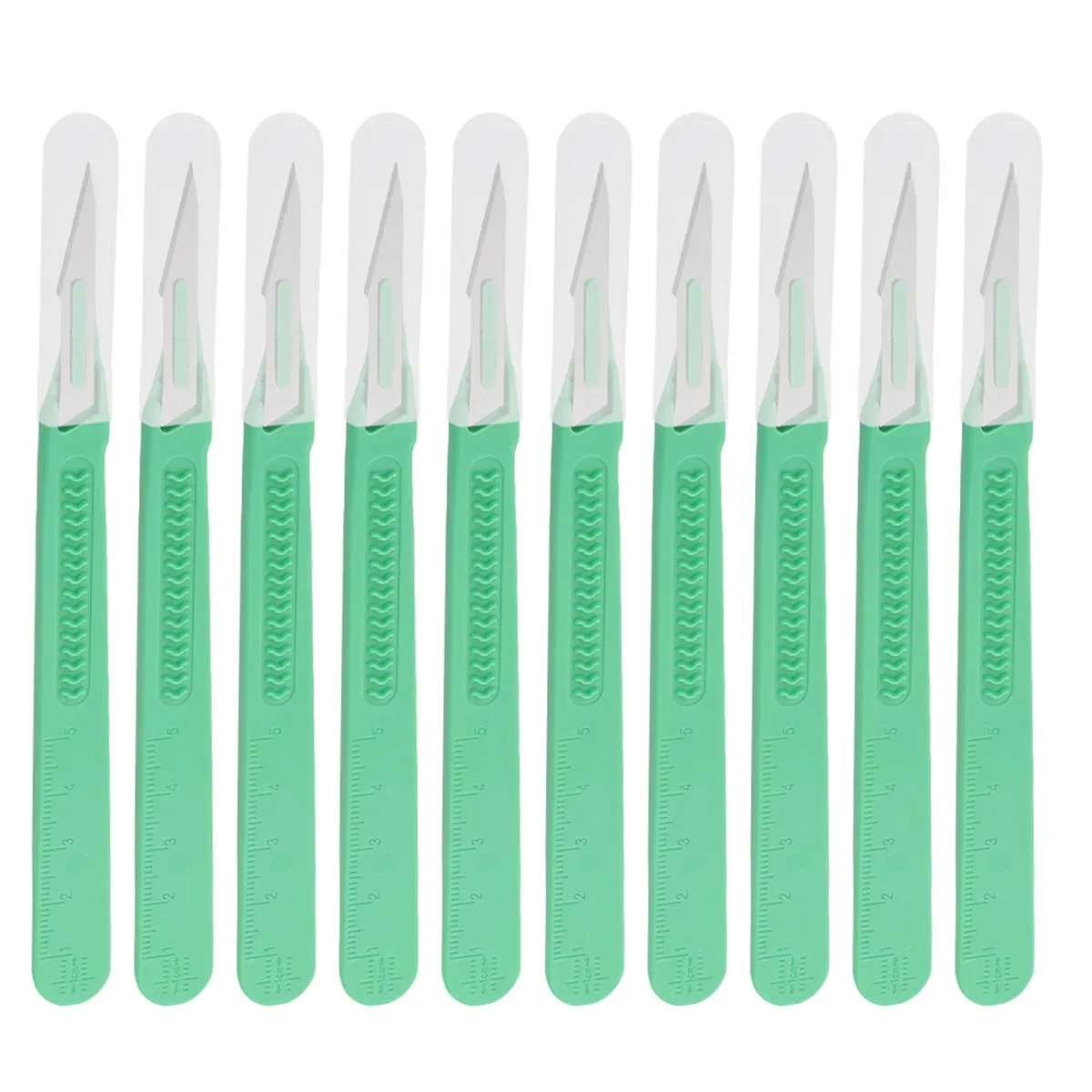 10PCS Convenient Pratical Durable Carving Tools Handle Scalpel Surgical Scalpel Knife Disposable Knife Surgery Supplies