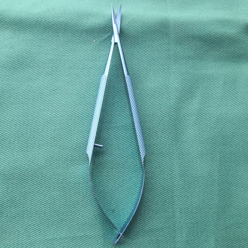 Titán tlloy Művi Műszerek Szem- microsurgical Fogászati Műszerek MelltŰ Birtokos + 11.5cm Olló +tweezers