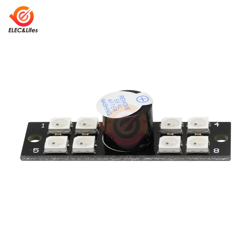 Mini 2 in 1 WS2812B LED And 5V Active Buzzer For FPV NAZE32 Skyline32 F3 Flight Controller for RC Drone Toy Parts