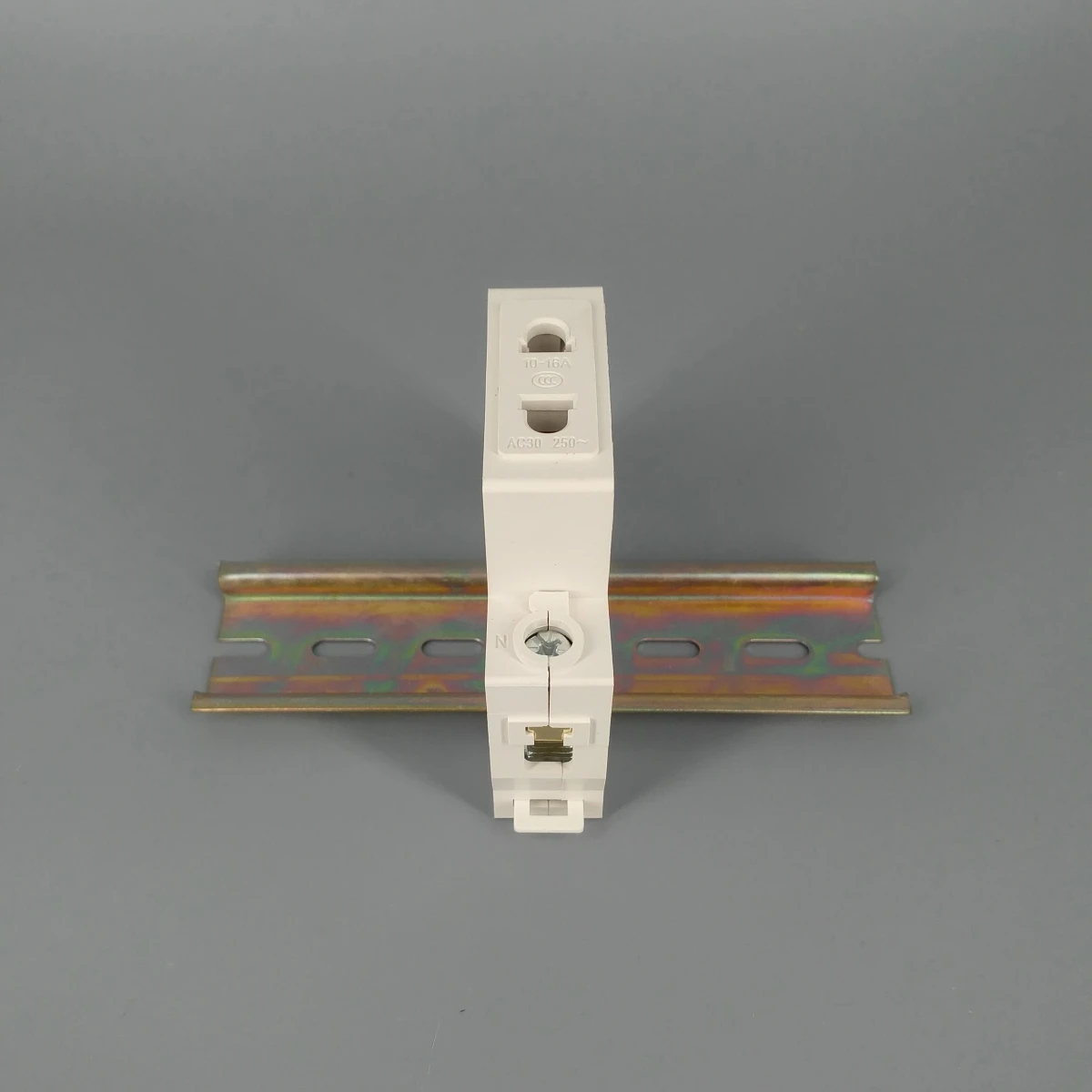 AC30 2 Pin Plug 35mm Din Rail Mount Modular socket 10-16A 250V
