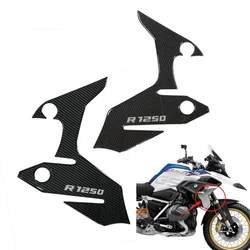 For BMW R 1250 GS 2019 HP Motorcycle 3D Carbon Fiber Gas Oil Fuel Tank Pad Sticker Decal Protector Cover