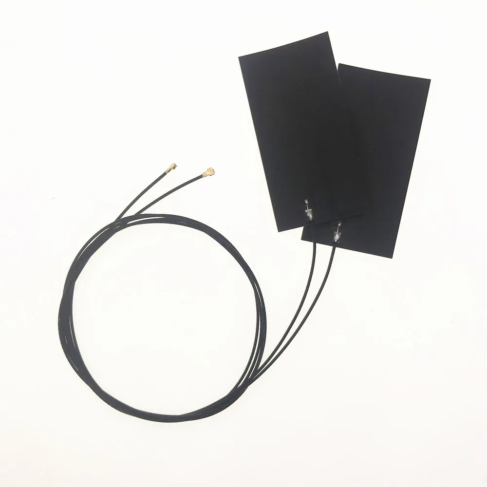 2 x Laptop MHF4 Antenna for DW1560 BCM94352Z BCM94360NG QCNFA34AC 8265 9260 AX200 NGFF/M.2 Card