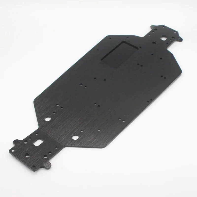 HSP 04001 03601 Aluminum Alloy Metal Chassis 1/10 Upgrade Parts For Buggy Monster Bigfoot Truck HSP 94107 94170 94118 94111