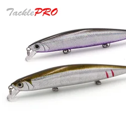 TacklePRO-M49 Floating Artificial Bait, Minnow Lure, Salt Water, Fishing, Retail, 20g, 0.4-0.8m, 130mm, assorted colors, 1Pc