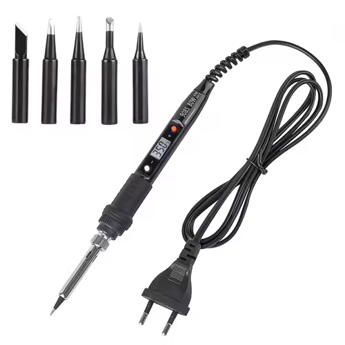 JCD Electric Soldering Iron 80W LCD Digital Display Adjustable temperature soldering iron tips 220V/110V Welding Solder Tool908S - Image 9