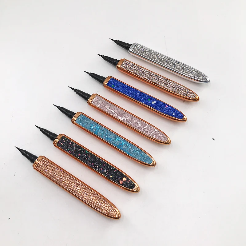 Diamond Lashes Magic Self Adhesive Liquid Eyeliner Pen for Makeup Magnet Free Glue Free Long Lasting Eyeliner Pen Pencil