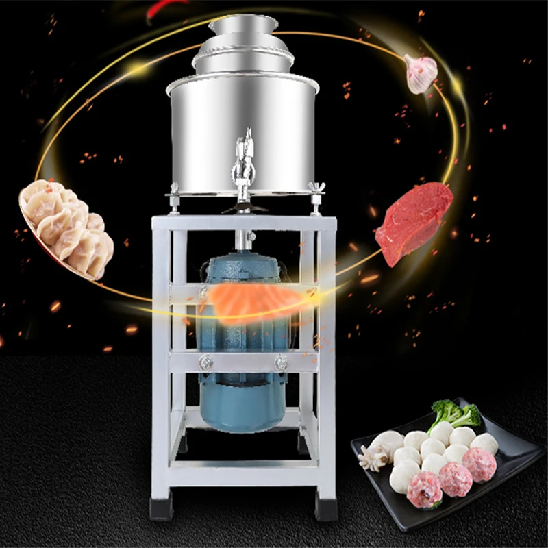 

Commercial Chicken Meat Mud Grinder Machine Meat Paste Beating Machine Meatball Beater Machine