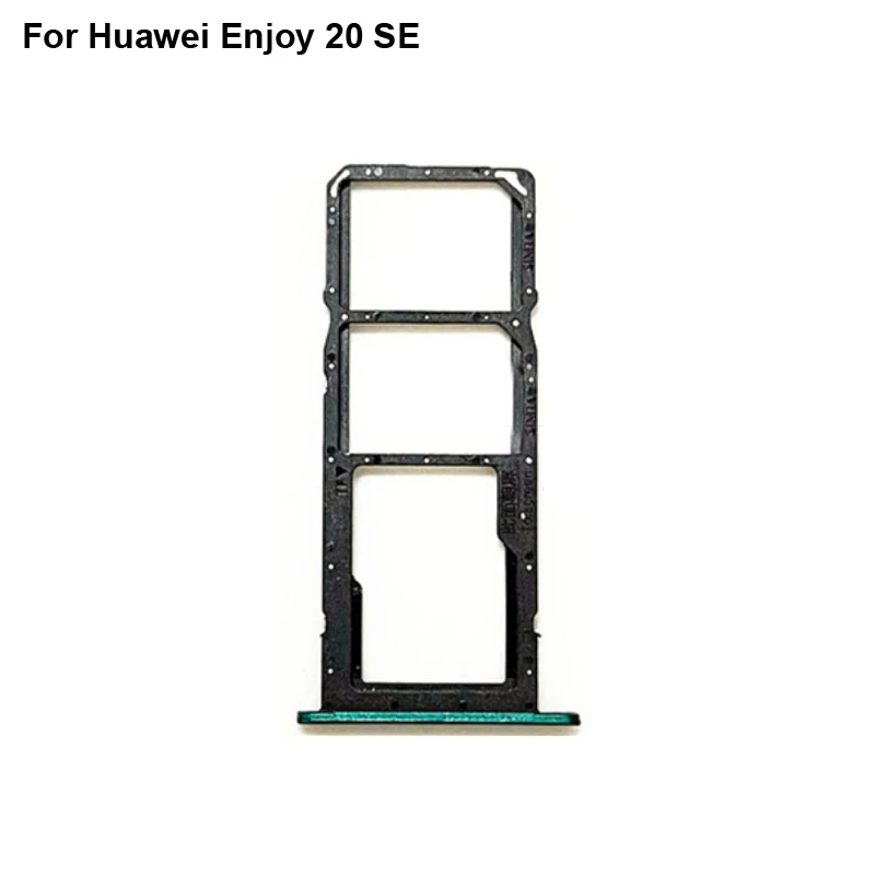 For Huawei Enjoy 20 SE SIM Card Tray + Micro SD Card Tray Holder Slot Adapter Socket For Huawei Enjoy20 SE 20SE