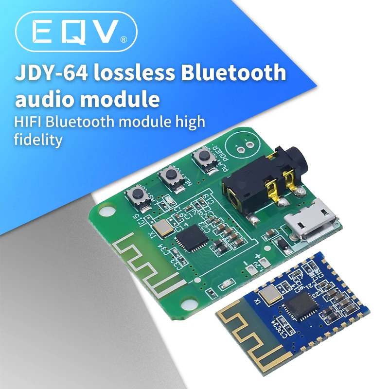 JDY-64 Lossless Bluetooth Module Car Bluetooth High Fidelity Audio Bluetooth Module HIFI Bluetooth