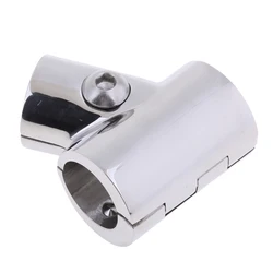 316 Marine-Grade Stainless Steel 60 Degree Boat Hand Rail Fitting Hardware 7/8''
