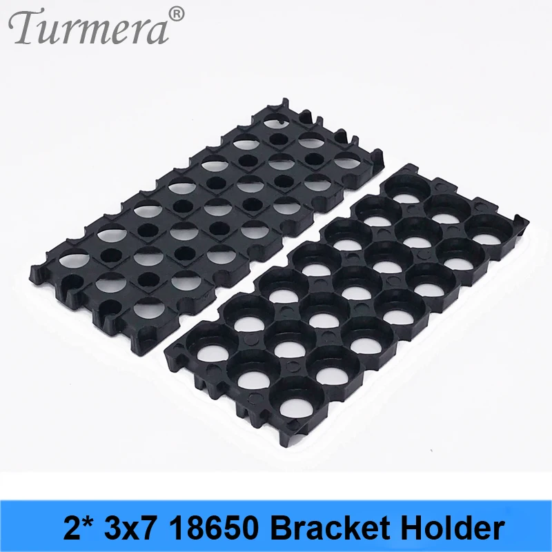 Turmera 12V 18650 bateria litowo pojemnik na baterie z 2*3x7 wsporniki do 7Ah-23Ah system ups i e-bike korzystanie z baterii