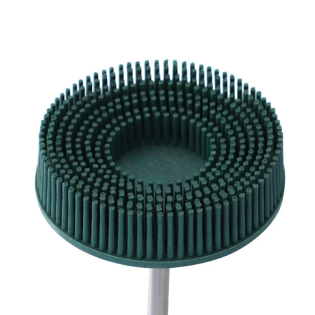 2/3นิ้วไฟฟ้าแปรงขัดแผ่นขัด Emery ยางขัดขัด Scrubber Non-รอยขีดข่วน