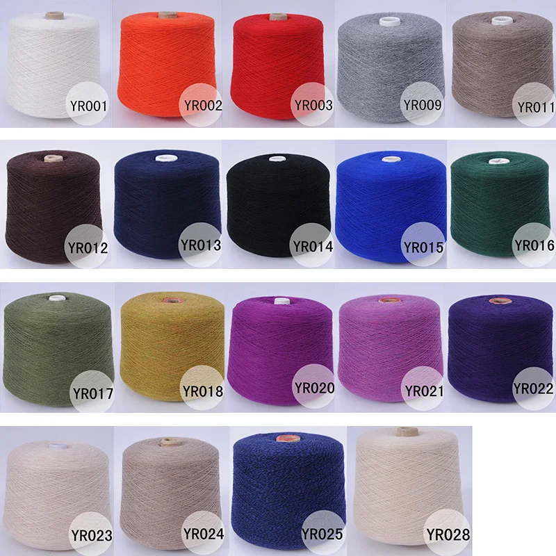 500g Worsted Quality Yarn Knitting Soft Hand-Woven Fabric Designer Autumn Weaving Natural Dyed Knitting Needle Yarn