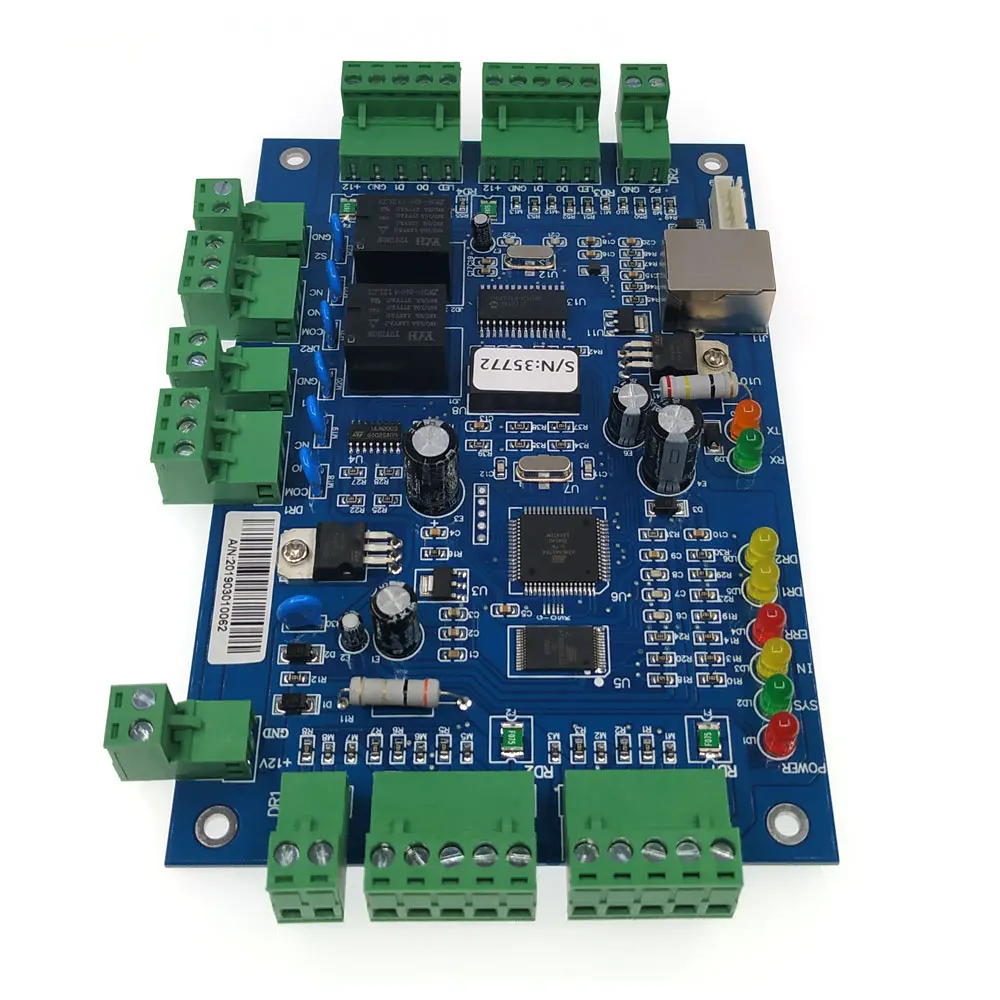 Tcp ip zweitüriger Zugangs controller, suport Multi-Access-Funktion, Feueralarm usw. Zugangs system sn: b02