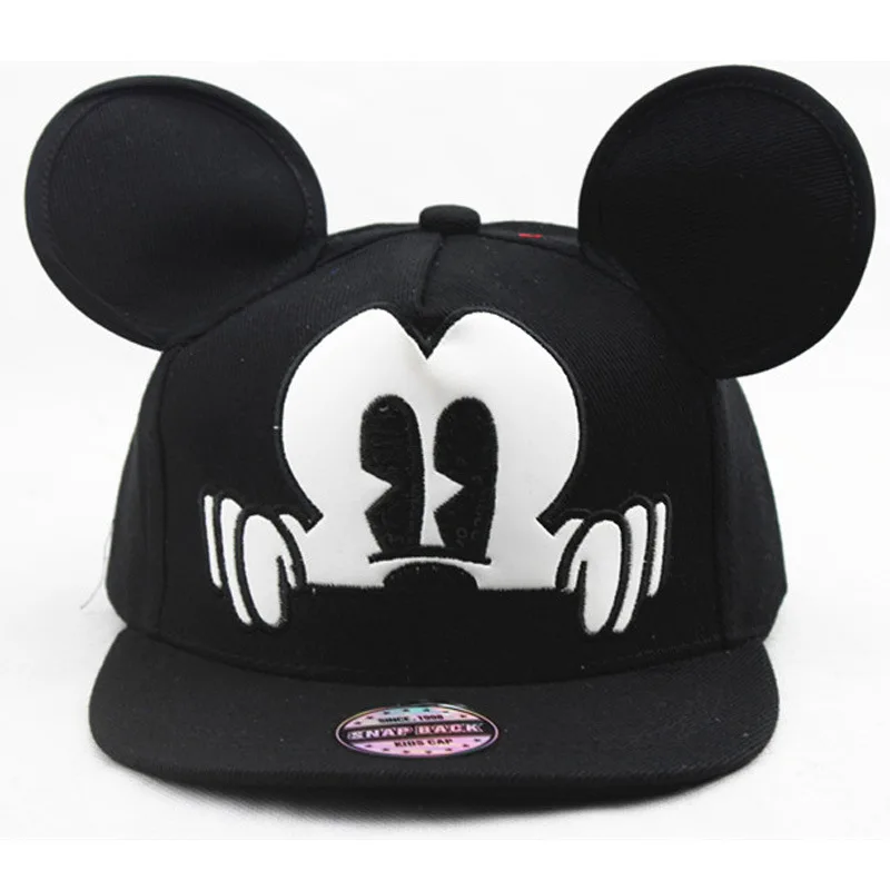 Children Disney Mouse Mickey Kids Hat Boy Girl Baseball Caps Mickey Minnie Mouse Cartoon Fashion Baby Caps for Baby Summer Hat