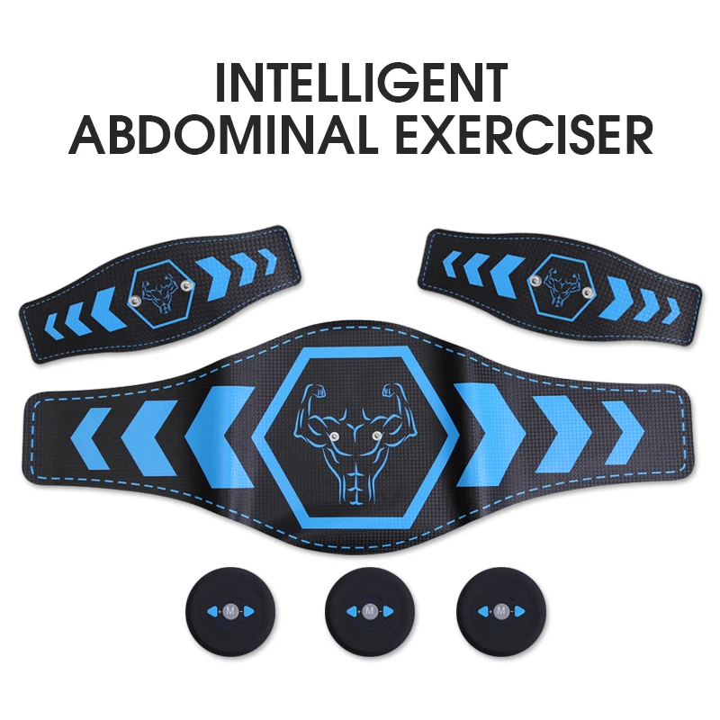 

Ems Abdominal Muscle Arm/Abdominal Stimulator Health Care Abdominal Electric Weight Loss Stickers Body Slimming Belt Unisex