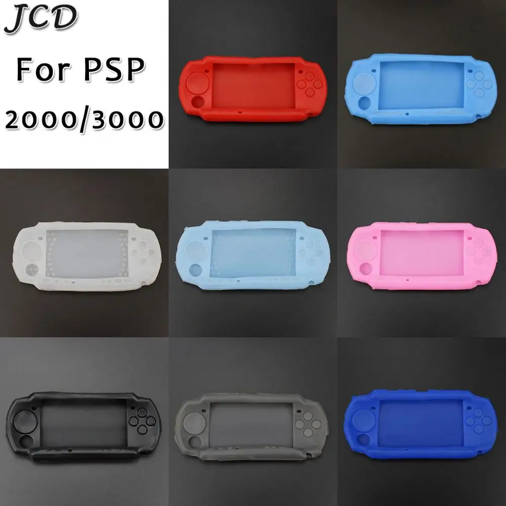 

JCD For Sony PSP 2000/3000 Soft Silicone Case Skin Protective Cover Rubber Shell For PSP 2000/3000 Game Console Accessories