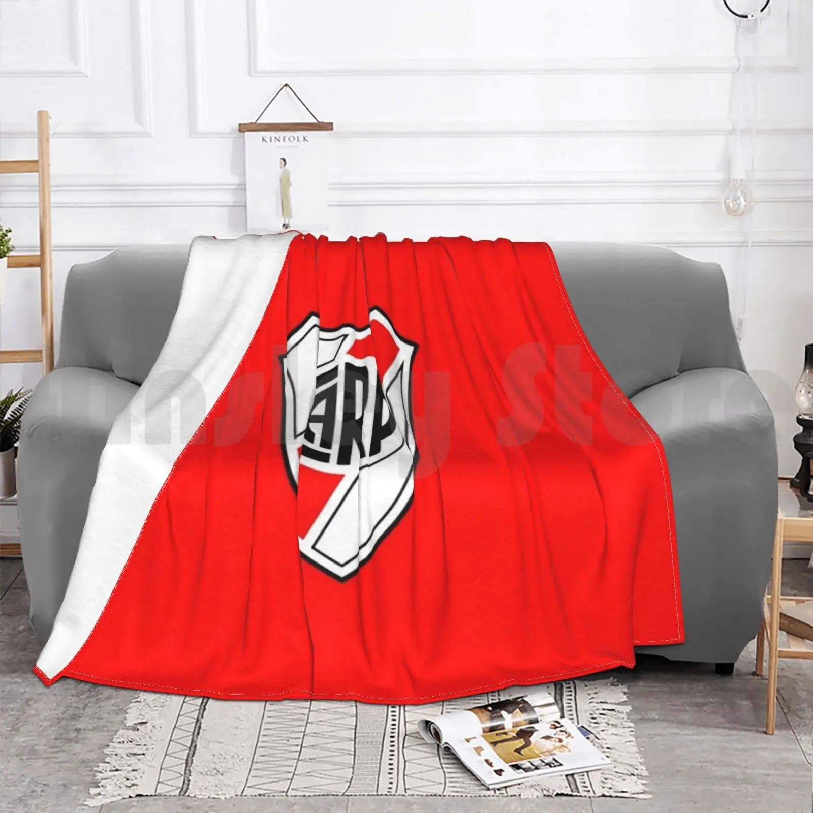 Club River Plate Blanket Super Soft Warm Light Thin Argentina Buenos Aires Estadio Monumental Antonio