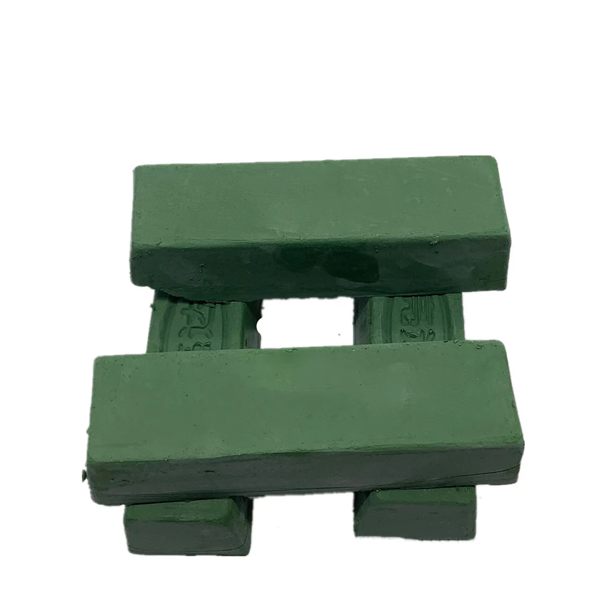 Composto per lucidatura 650g composto per lucidatura verde Fine composto per affilatura in pelle Strop composti per acciaio al carbonio inossidabile