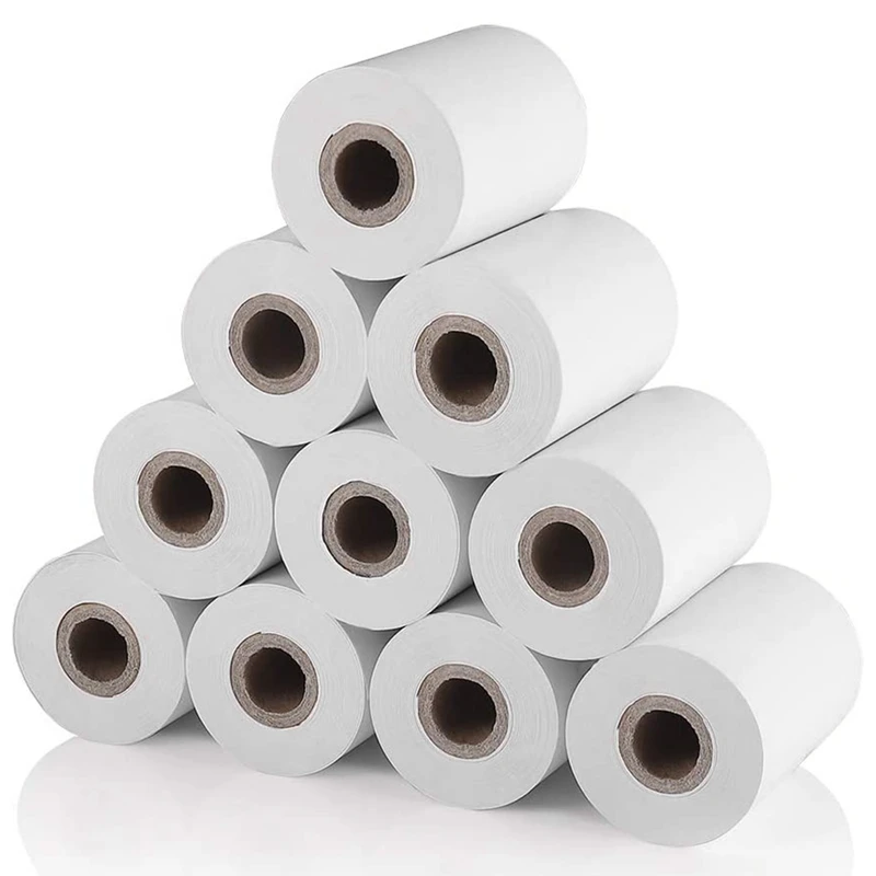 

10 Pcs Thermal Paper, for Mobile 58mm 30mm Mini Thermal Printer Cash Register POS Receipt Paper Roll