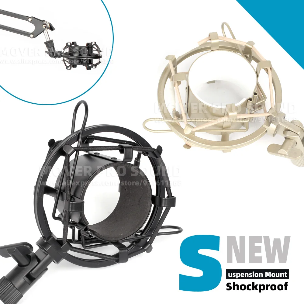 Anti Vibration Microphone Shock Mount For Oktava MK-220 MK-105 MK 220 105 419 519 MK220 MK105 MK419 Spider Mic Stand Holder
