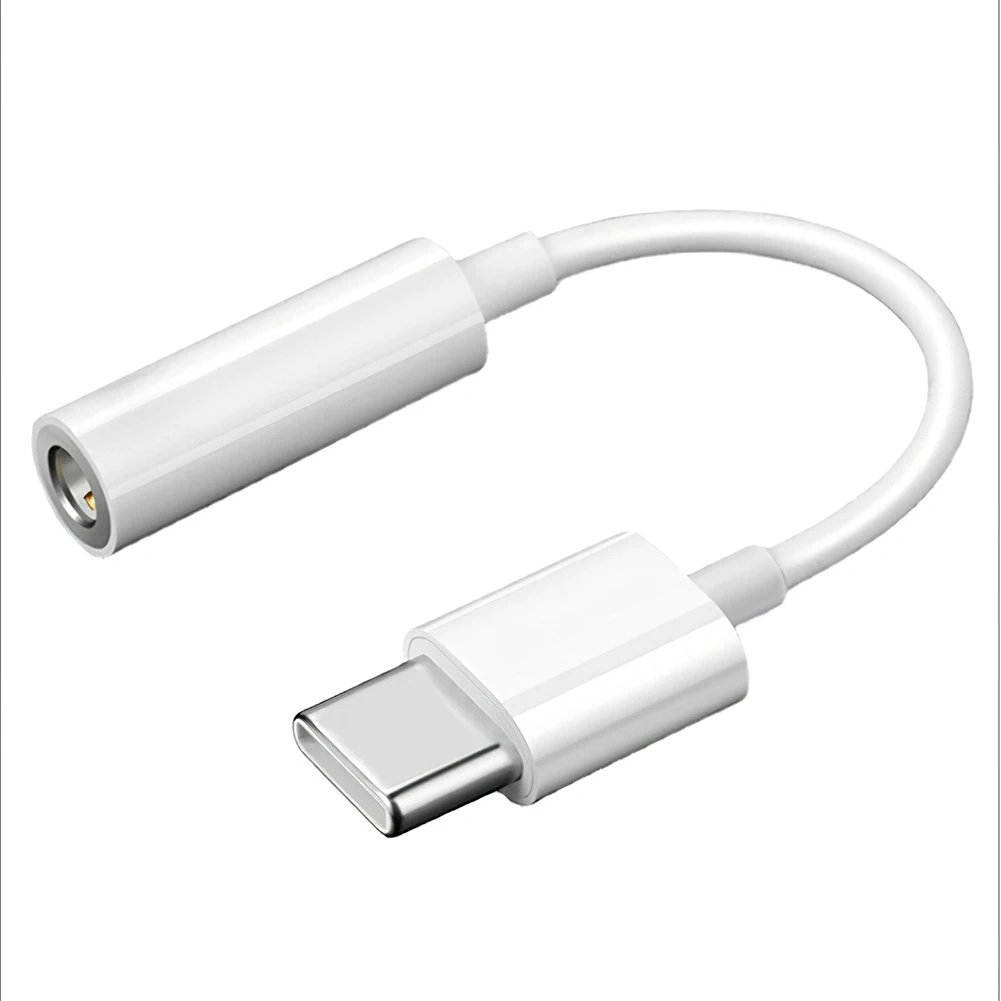 Type C USB-C Lighting To 3.5mm Jack AUX Audio Adapter Earphone Converter Music Connector Adaptor Cable For LeEco Le Max 2 Pro