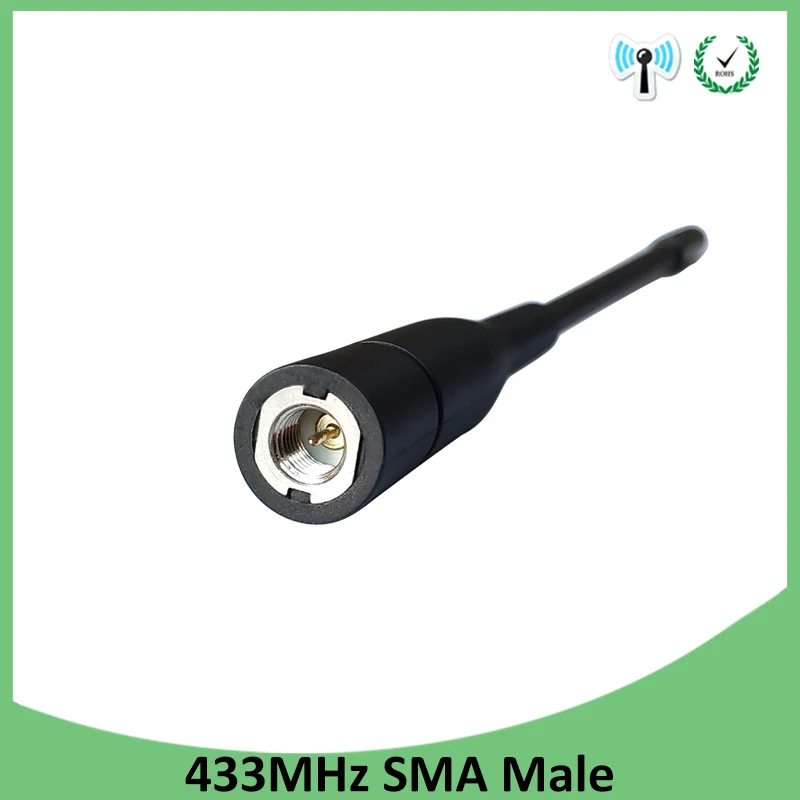 433MHz antenna SMA Male Connector antena 433 mhz antenne directional 433m IOT waterproof antennas for Walkie talkie wireless