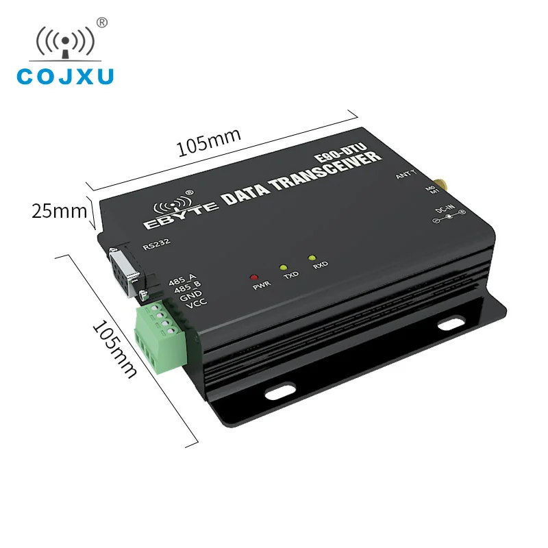 SX1262 LoRa 230 MHz 37 dBm RS232 RS485 RSSI soite E90-DTU(230SL37) Netzwerkmodem SPS Langstrecken-20 km Lora-Modem