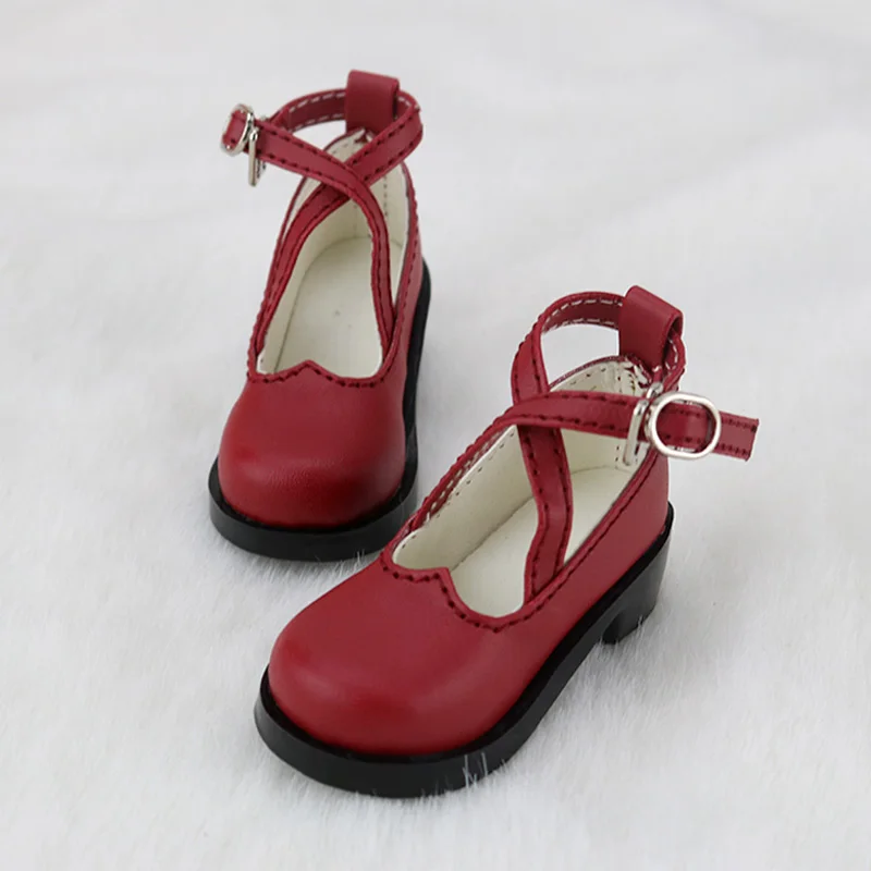 Chaussures BJD MSD Alice à nœud, Dollfie DREAM DK DZ MID AF DOD Dollmore Luts AOD SOOM, 1/4