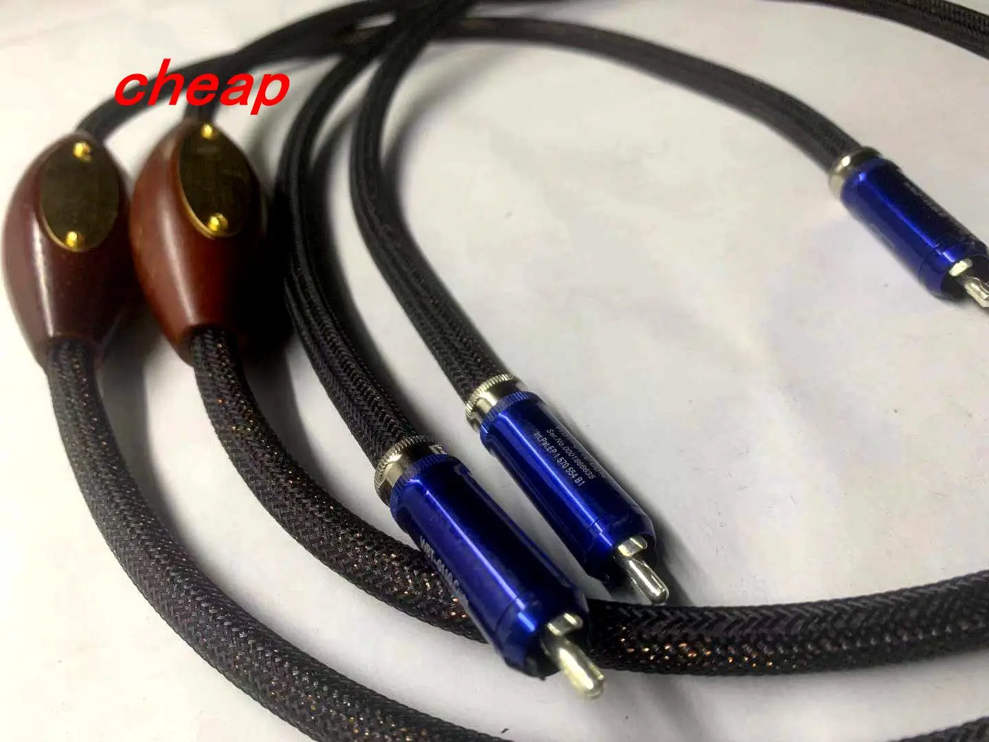 Cavo di interconnessione Jorma Prime Statement con spina connettore RCA WBT-0110Ag