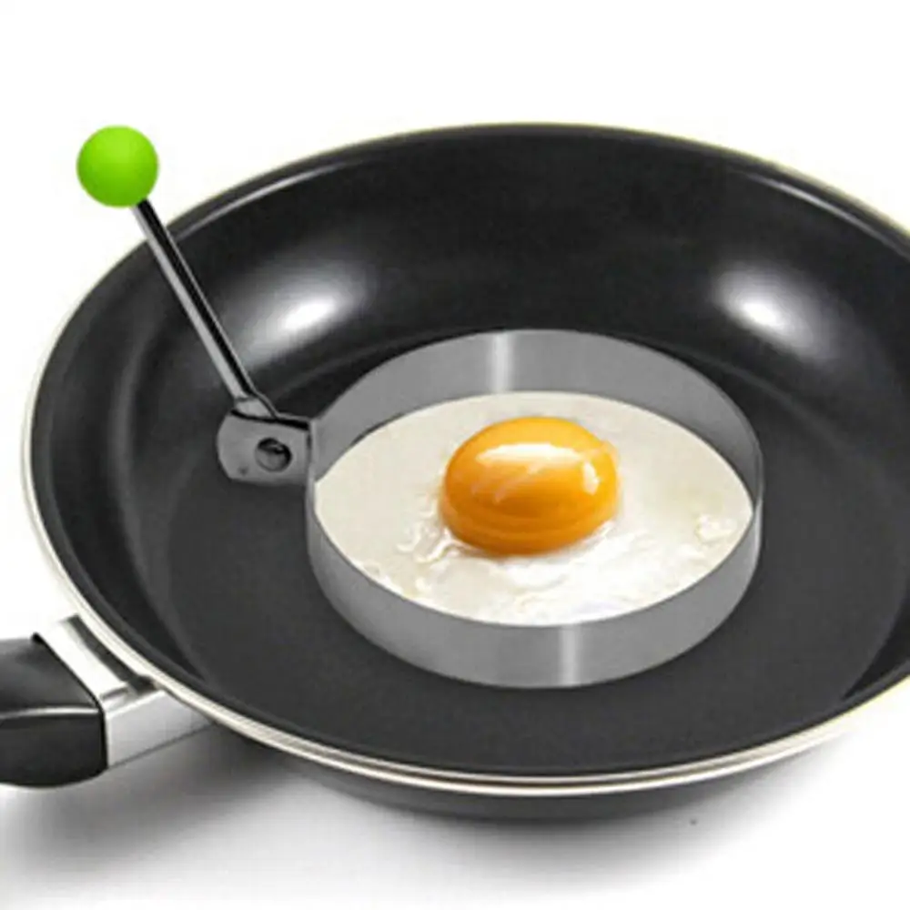 Stainless Steel Fried Egg Pancake Shaper Mold Creative Omelette Mould Frying Egg Cooking Tools Kitchen Accessories Gadget Rings