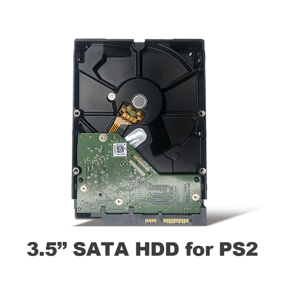 BitFunx-/05/2019 durs SATA de 3.5 pouces, 80 Go/320 Go/500 Go/1 To/2 To avec jeux PS2 + carte mémoire FMCB V1.966 pour PS2 + adaptateur HDD SATA