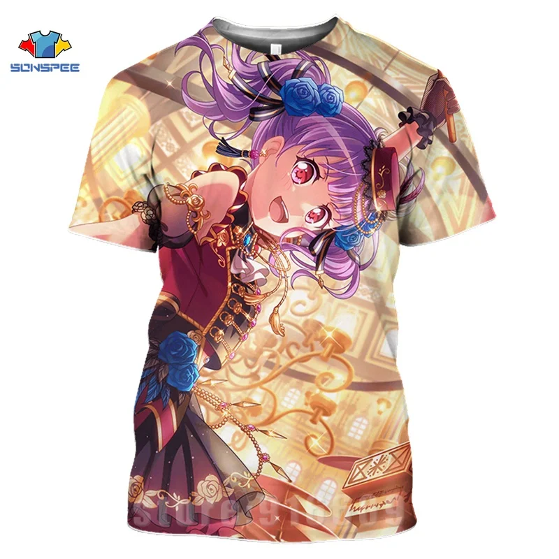 3d Anime Idol Gril T Shirt Print Love Live Men\'s T Shirts Women Sportswear Homme Fashion T-shirt Cute Gril Harajuku Funny Shirts