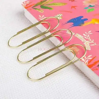 

20pcs Paperclip colorful metal paperclip paper clip pin vintage close up