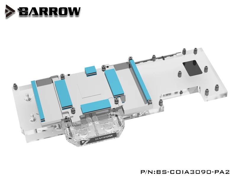 Barrow PC water cooling GPU cooler video card Graphics Radiator for Colorful RTX 3090/3080 Advanced OC LRC2.0 BS-COIA3090-PA2